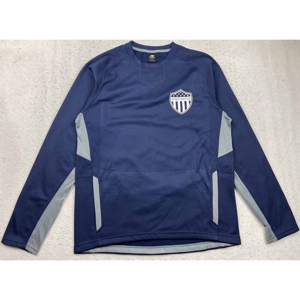 New Balance Ayso United Size Medium Performance Training Pullover Sweatshirt